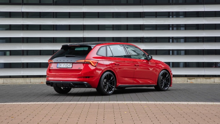 Skoda Scala S ABT 2021. Desktop wallpaper