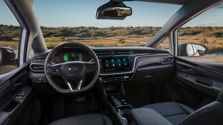 Chevrolet Bolt EV 2022. Desktop wallpaper