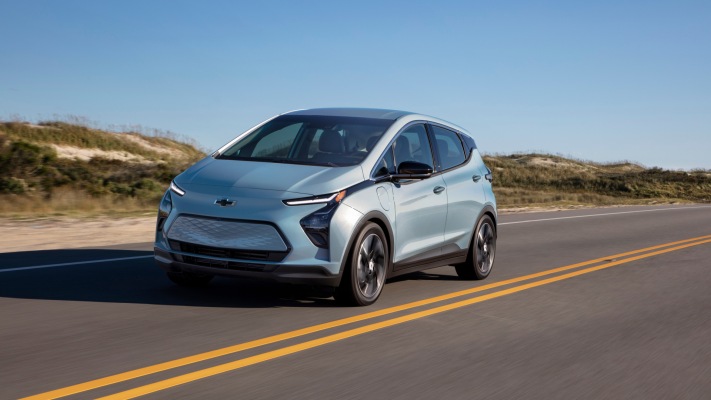 Chevrolet Bolt EV 2022. Desktop wallpaper