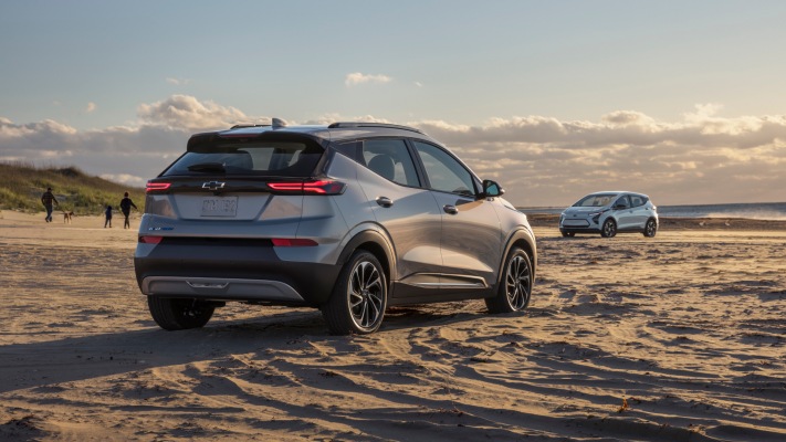 Chevrolet Bolt EUV 2022. Desktop wallpaper