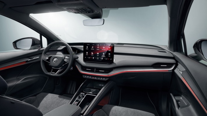 Skoda Enyaq Sportline iV 2021. Desktop wallpaper