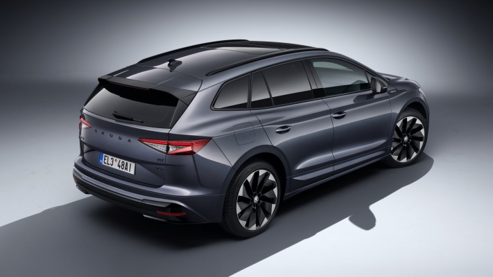 Skoda Enyaq Sportline iV 2021. Desktop wallpaper