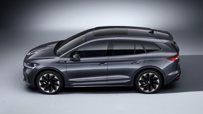 Skoda Enyaq Sportline iV 2021. Desktop wallpaper