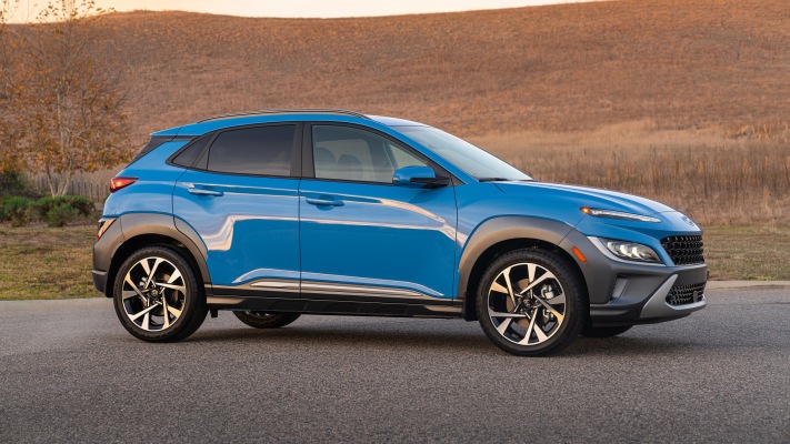 Hyundai Kona Limited USA Version 2021. Desktop wallpaper