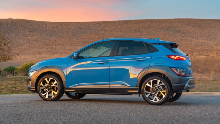Hyundai Kona Limited USA Version 2021. Desktop wallpaper