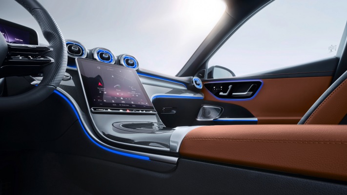 Mercedes-Benz C-Class 2022. Desktop wallpaper