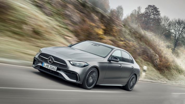 Mercedes-Benz C-Class 2022. Desktop wallpaper