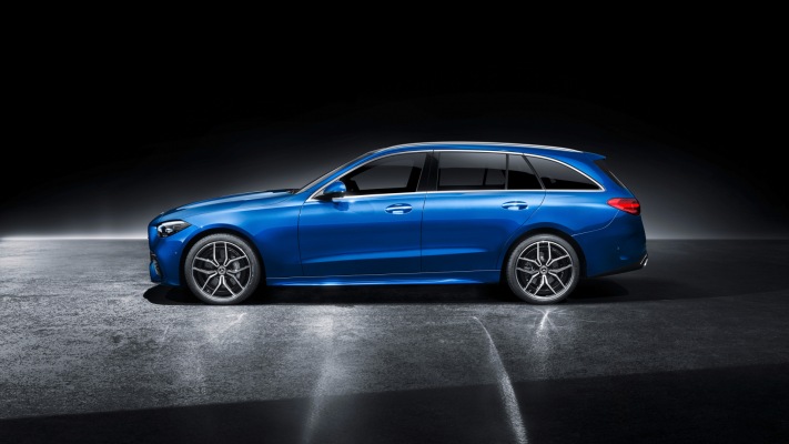 Mercedes-Benz C-Class Estate 2022. Desktop wallpaper