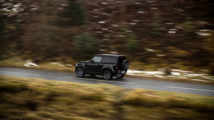 Land Rover Defender 90 2022. Desktop wallpaper