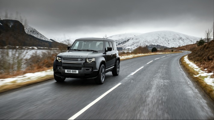 Land Rover Defender 110 2022. Desktop wallpaper