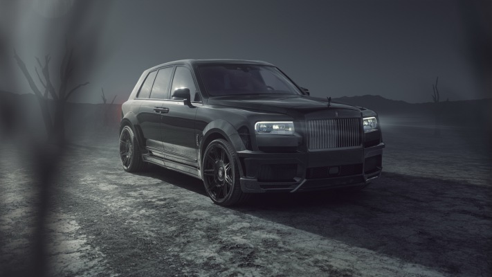 Rolls-Royce Cullinan Black Badge Spofec 2022. Desktop wallpaper