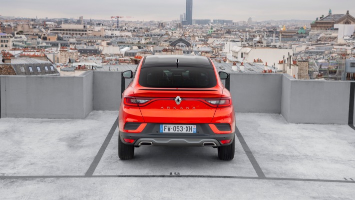 Renault Arkana 2022. Desktop wallpaper