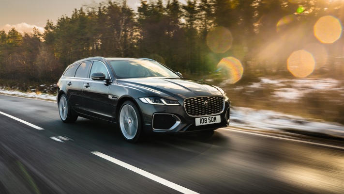 Jaguar XF Sportbrake D200 MHEV SE 2021. Desktop wallpaper