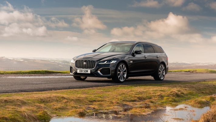 Jaguar XF Sportbrake D200 MHEV SE 2021. Desktop wallpaper