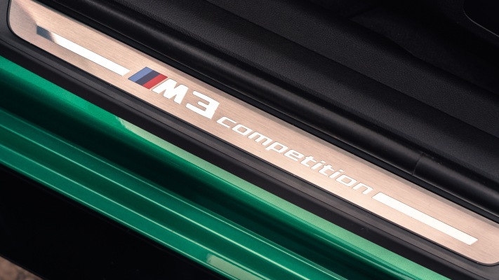 BMW M3 Competition UK Version 2021. Desktop wallpaper