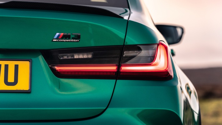 BMW M3 Competition UK Version 2021. Desktop wallpaper