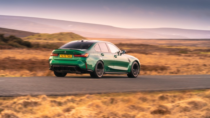 BMW M3 Competition UK Version 2021. Desktop wallpaper