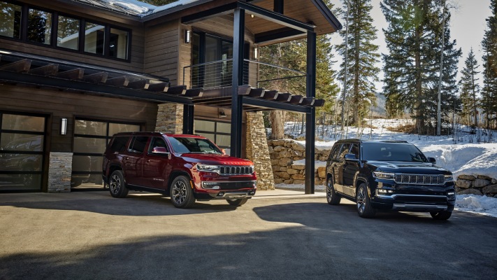 Jeep Wagoneer 2022. Desktop wallpaper