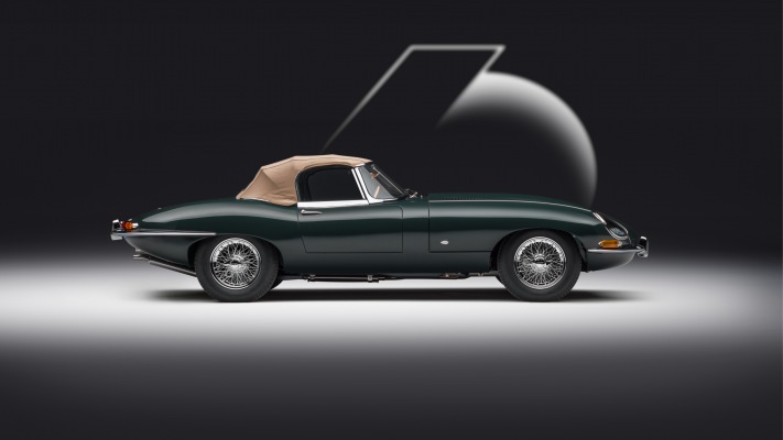 Jaguar E-TYPE 60 Collection Roadster 2021. Desktop wallpaper