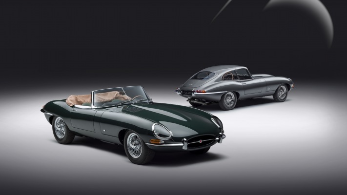 Jaguar E-TYPE 60 Collection Roadster 2021. Desktop wallpaper
