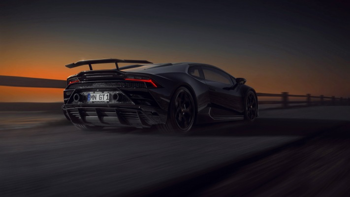 Lamborghini Huracán EVO RWD Novitec 2021. Desktop wallpaper