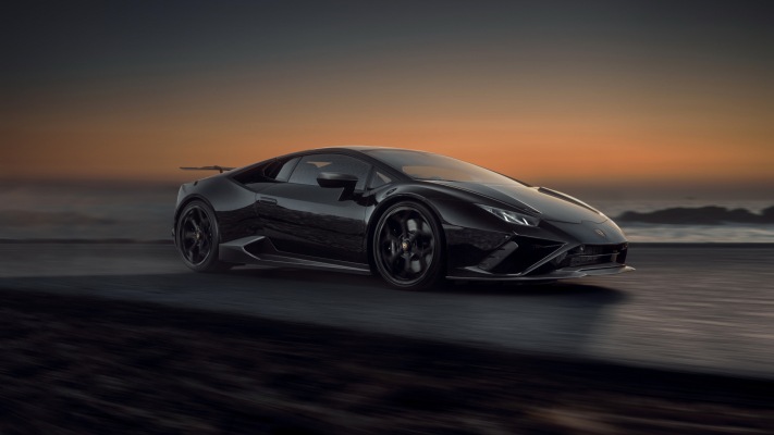 Lamborghini Huracán EVO RWD Novitec 2021. Desktop wallpaper