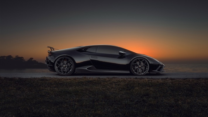 Lamborghini Huracán EVO RWD Novitec 2021. Desktop wallpaper