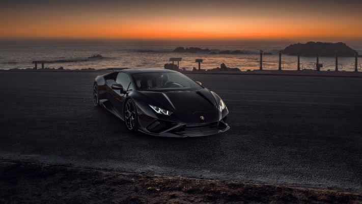 Lamborghini Huracán EVO RWD Novitec 2021. Desktop wallpaper