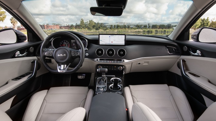 Kia Stinger GT-Line 2022. Desktop wallpaper