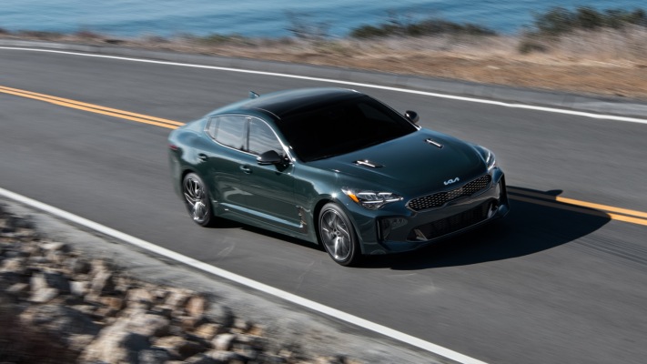 Kia Stinger GT-Line 2022. Desktop wallpaper