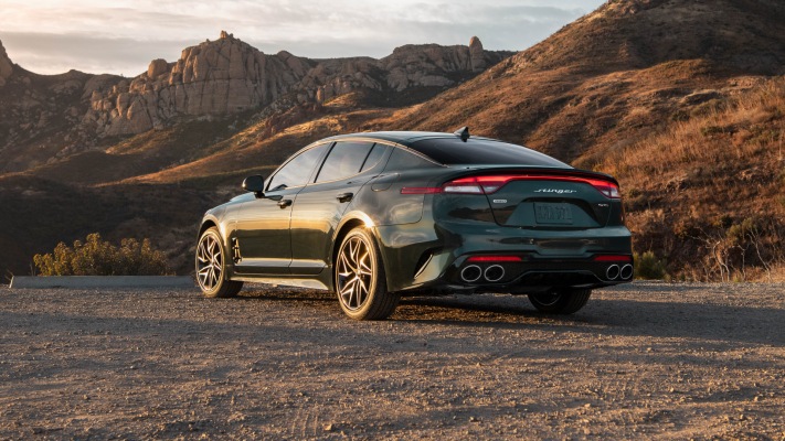 Kia Stinger GT-Line 2022. Desktop wallpaper