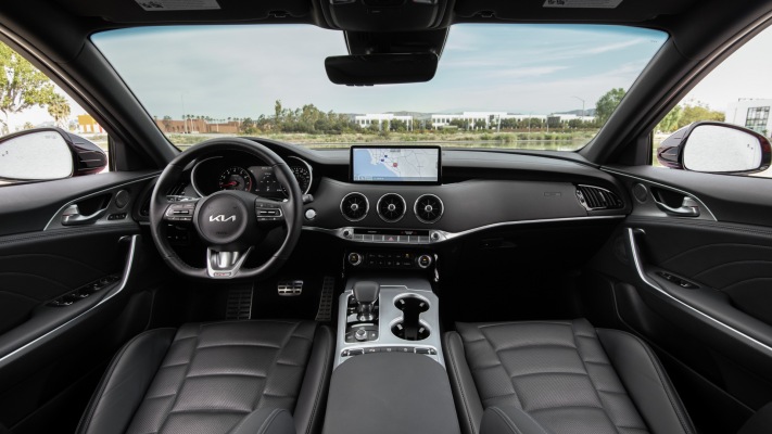 Kia Stinger GT 2022. Desktop wallpaper