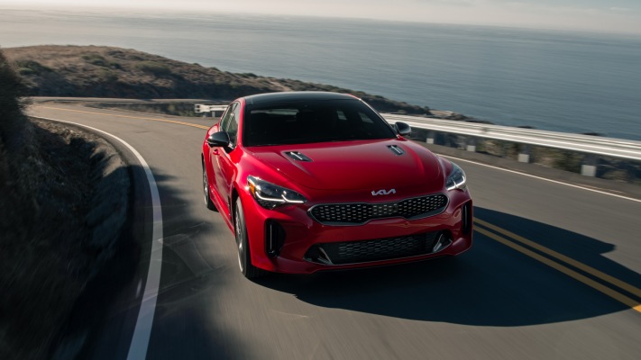 Kia Stinger GT 2022. Desktop wallpaper