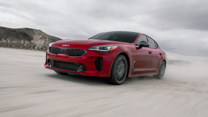 Kia Stinger GT 2022. Desktop wallpaper