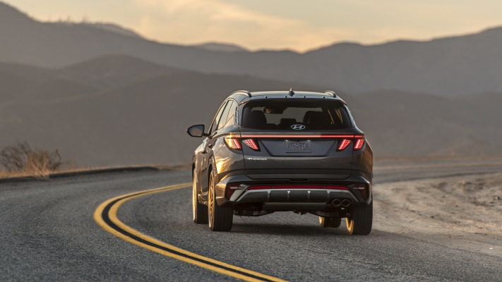 Hyundai Tucson N Line USA Version 2022. Desktop wallpaper