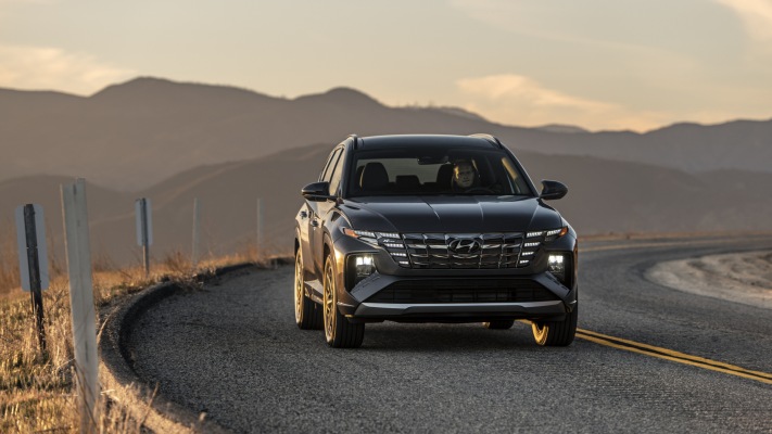 Hyundai Tucson N Line USA Version 2022. Desktop wallpaper