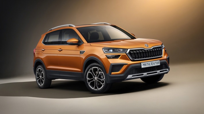 Skoda Kushaq 2022. Desktop wallpaper