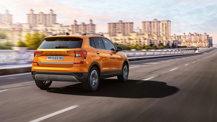Skoda Kushaq 2022. Desktop wallpaper