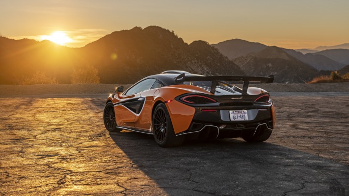 McLaren 620R USA Version 2021. Desktop wallpaper