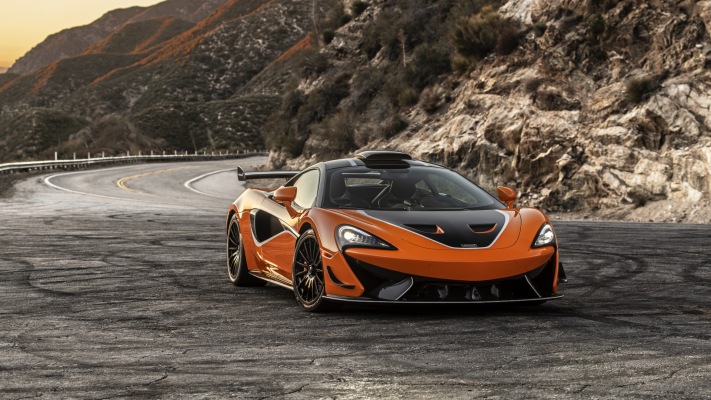 McLaren 620R USA Version 2021. Desktop wallpaper