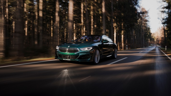 BMW Alpina B8 Gran Coupe 2022. Desktop wallpaper
