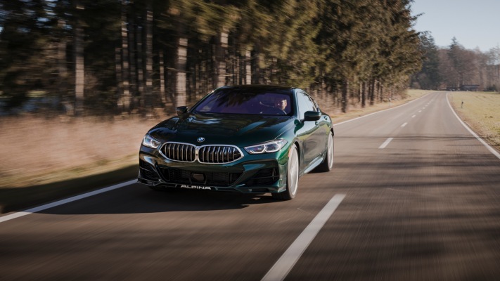 BMW Alpina B8 Gran Coupe 2022. Desktop wallpaper