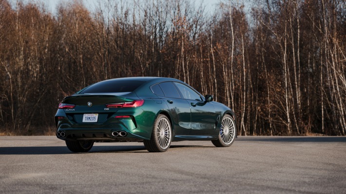 BMW Alpina B8 Gran Coupe 2022. Desktop wallpaper