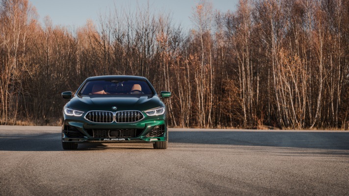 BMW Alpina B8 Gran Coupe 2022. Desktop wallpaper