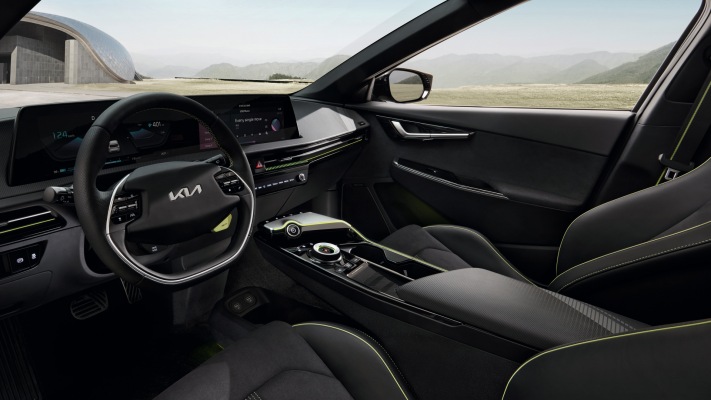Kia EV6 GT 2021. Desktop wallpaper