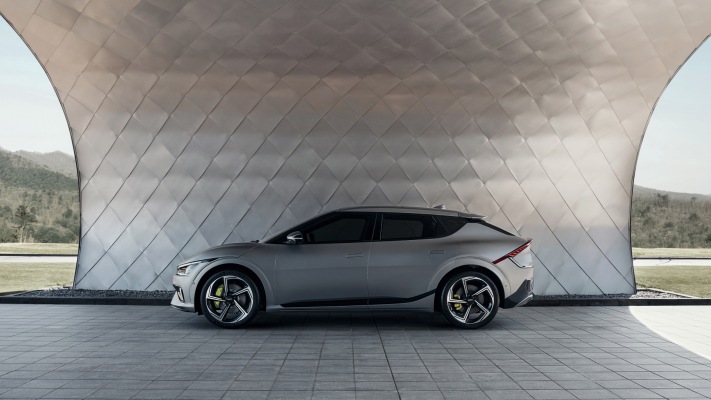 Kia EV6 GT 2021. Desktop wallpaper