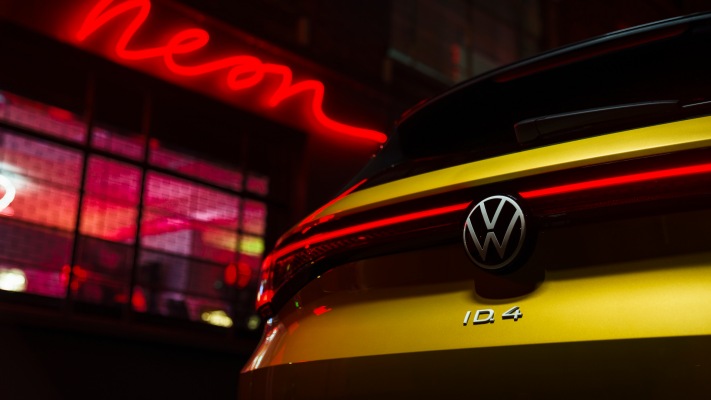 Volkswagen ID.4 1st Edition UK Version 2021. Desktop wallpaper