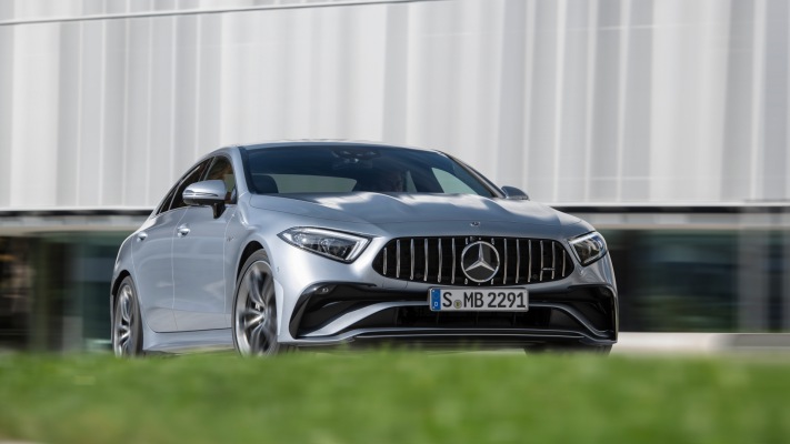 Mercedes-AMG CLS 53 2022. Desktop wallpaper