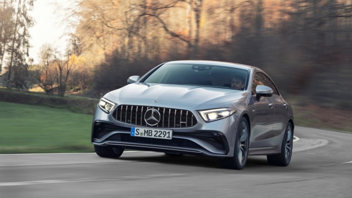 Mercedes-AMG CLS 53 2022. Desktop wallpaper