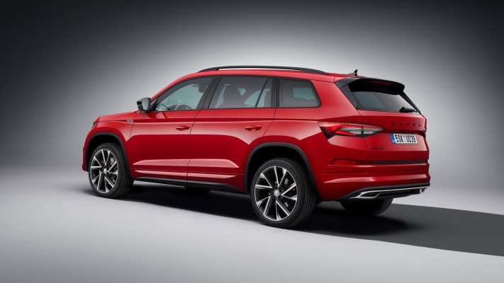 Skoda Kodiaq 2021. Desktop wallpaper